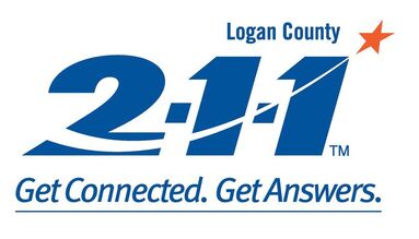 Logan County 211. Get connected. Get answers.